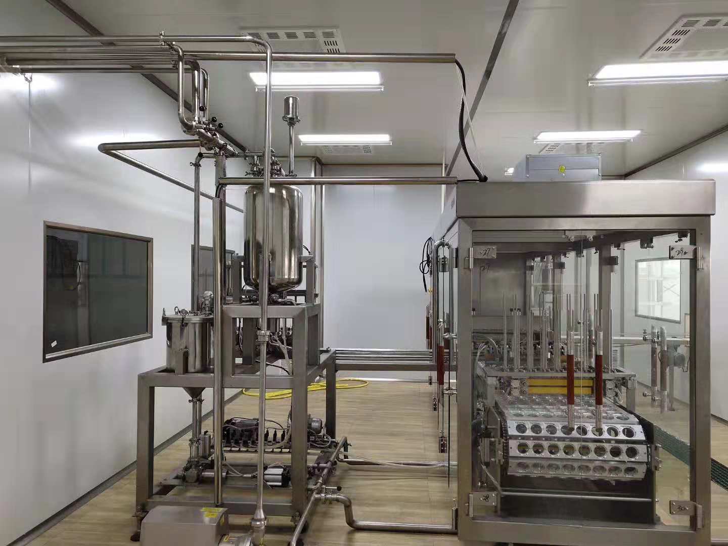 翼城綠牧德品乳業(yè)生產(chǎn)車間凈化裝修完工！